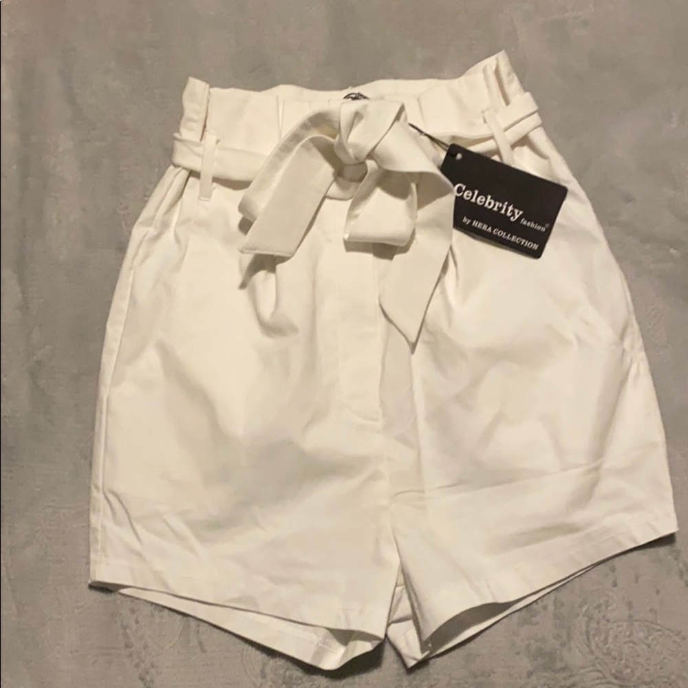 NWT High waisted formal shorts🤍🤍